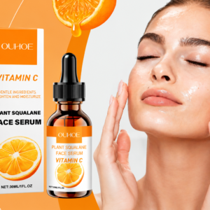 Home 30ml Vitamin C Brightening Face Serum with Vitamin E and Hyaluronic Acid